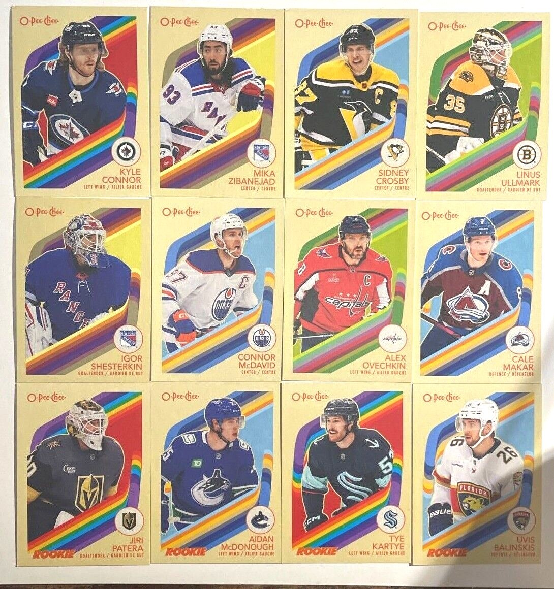 2023-24 O-Pee-Chee Hockey Retro Parallel Singles – Take your pick!