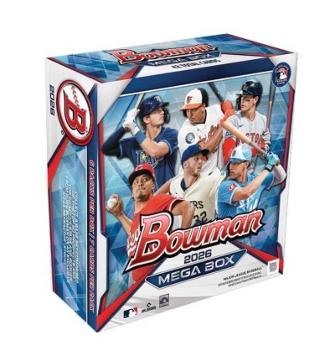 2026 Bowman MLB Baseball Factory Sealed Mega Box