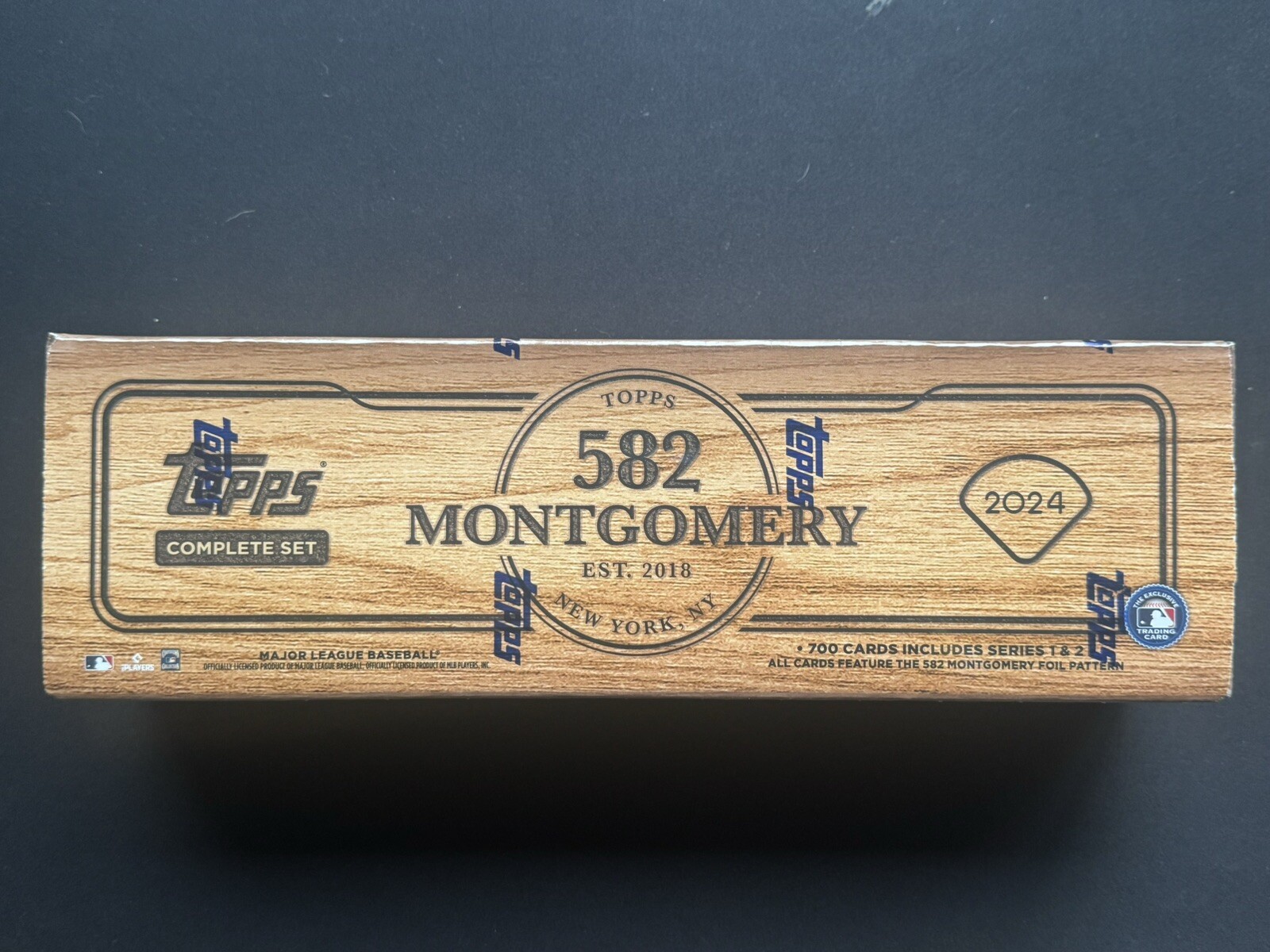 2024 Topps 582 Montgomery Club Complete Factory Sealed Set 700 Card Series 1 & 2