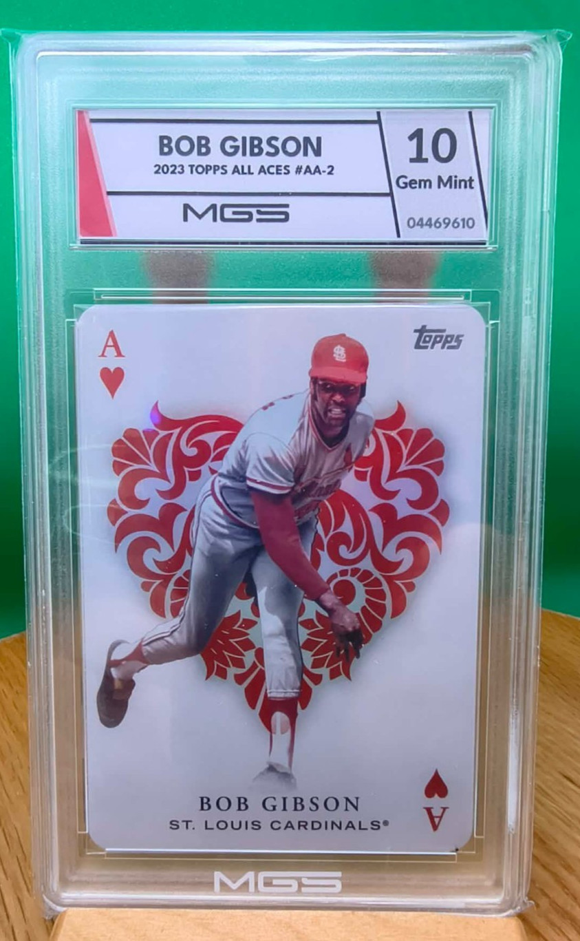 2023 Topps All Aces: Bob Gibson #AA-2 Grade 10 Gem Mint