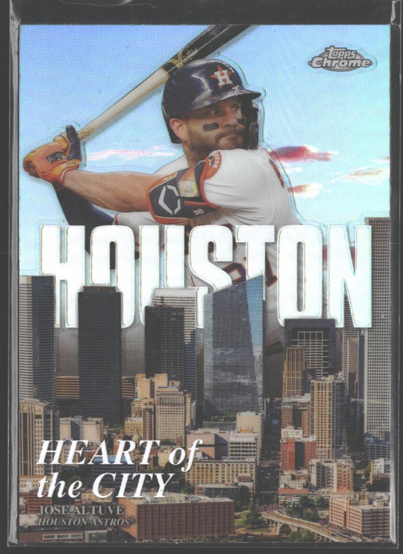 2022 Topps Chrome #HOC-14 Jose Altuve Heart of the City