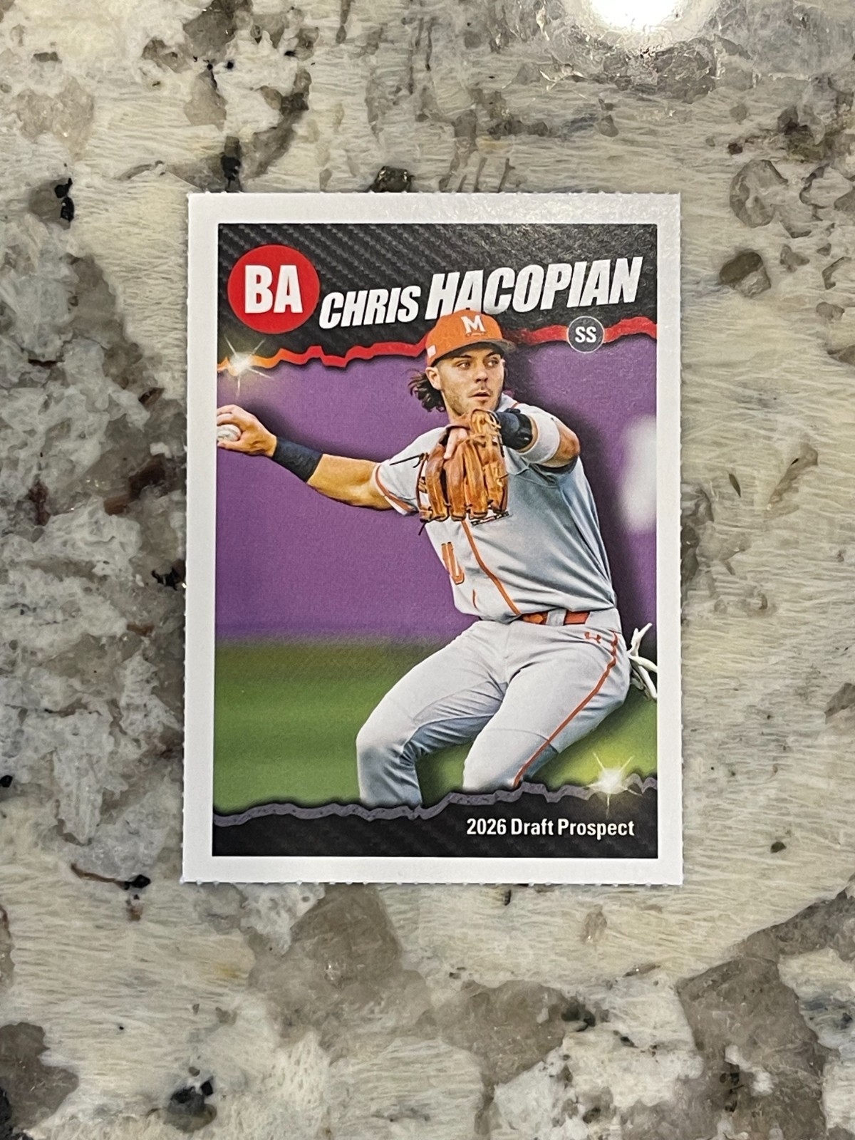 2025 Baseball America 2026 Draft Prospects Chris Hacopian #BA84