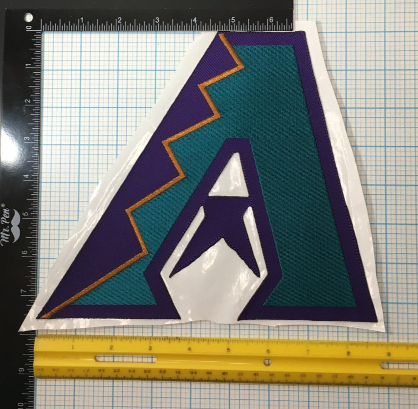 1998-2006 ARIZONA DIAMONDBACKS MLB BASEBALL VINTAGE LARGE 8.75″ TEAM LOGO PATCH