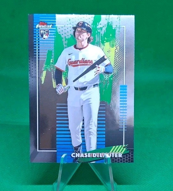 2026 Topps Finest Common Chase Delauter RC Cleveland Guardians