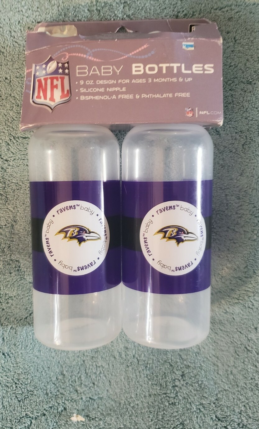 Baltimore Ravens 9 oz. Bottles (2pk)