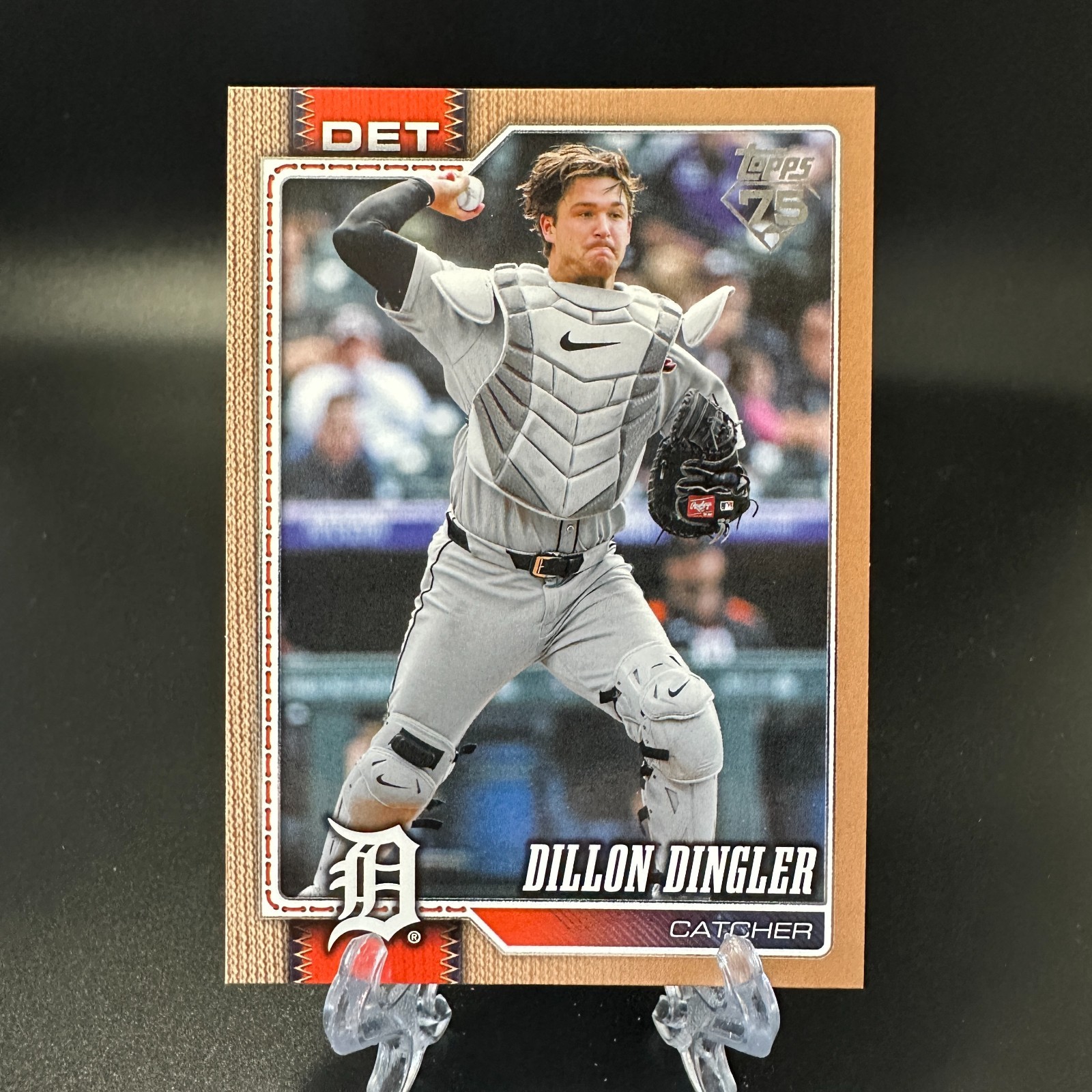2026 Topps Series 2 – Dillon Dingler Gold /2026 #351 Tigers