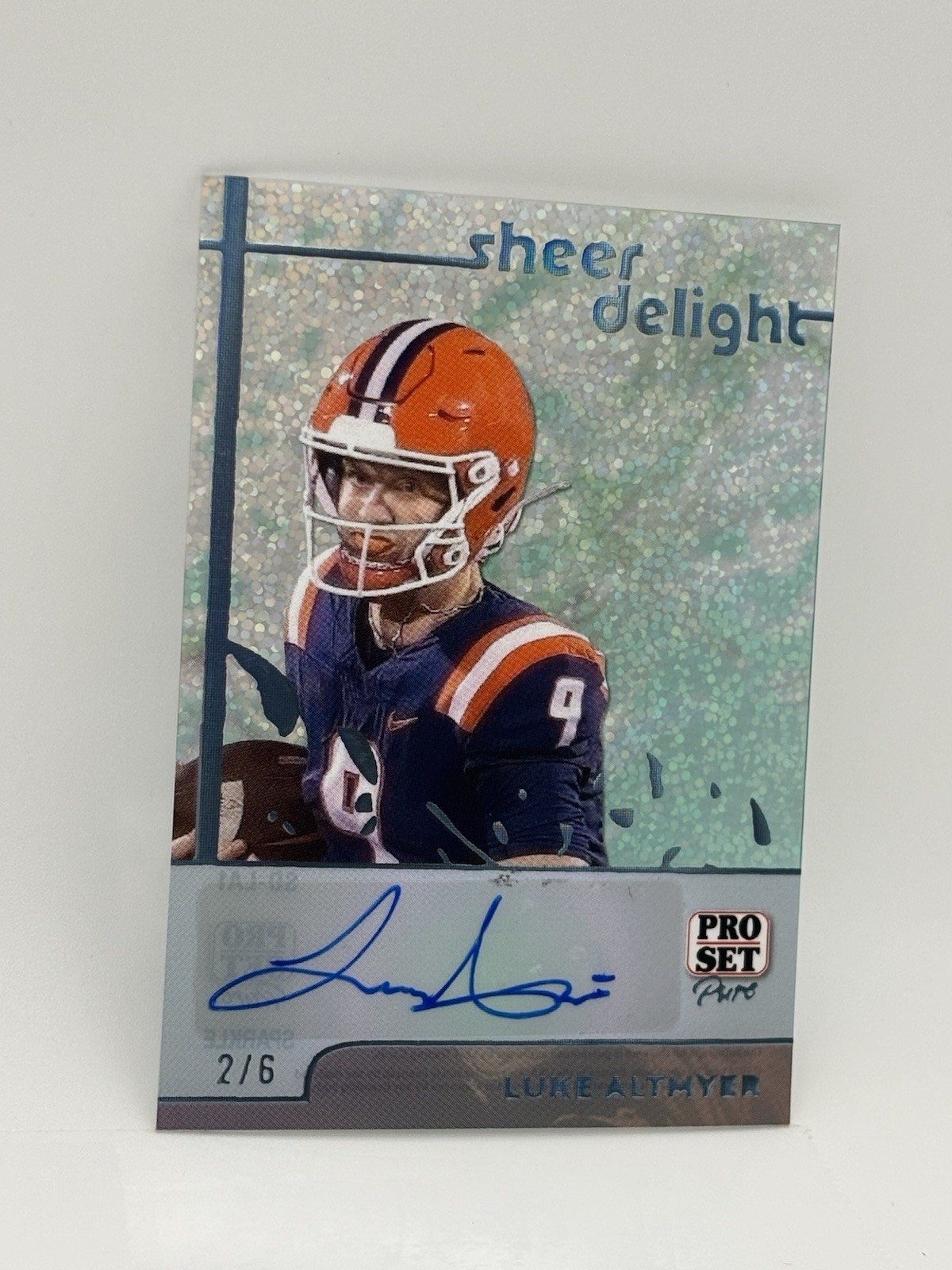 2024 Luke Altmyer 2/6 Auto Sheer Delight Pro Set Pure Blue