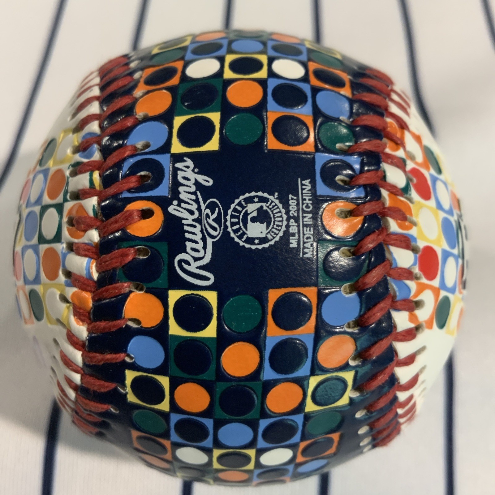Seattle Mariners Happy Birthday Card (filled In) 2007 Souvenir Baseball Ball