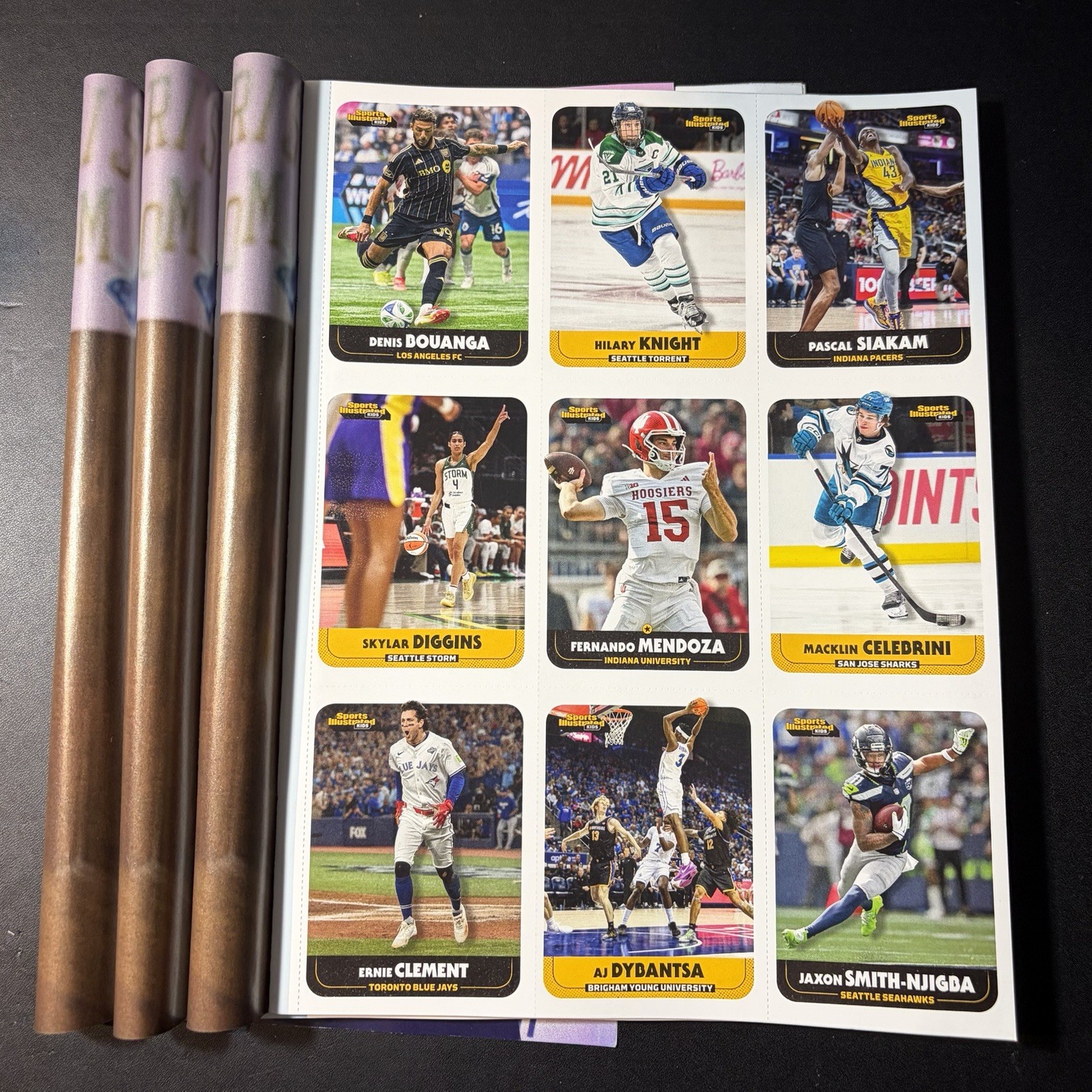 FERNANDO MENDOZA ROOKIE 2026 Sports Illustrated For Kids FULL MAGAZINE x5 Copies