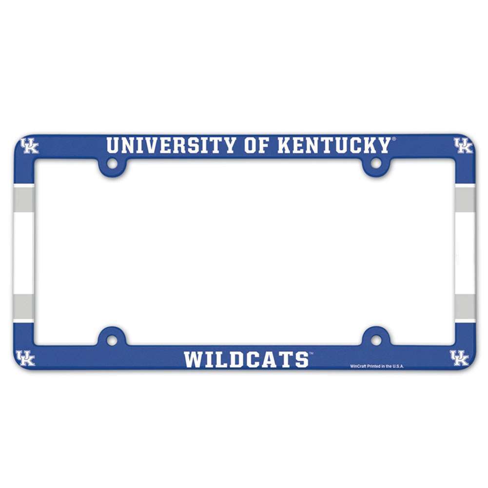 Kentucky Wildcats Plastic License Plate Frame