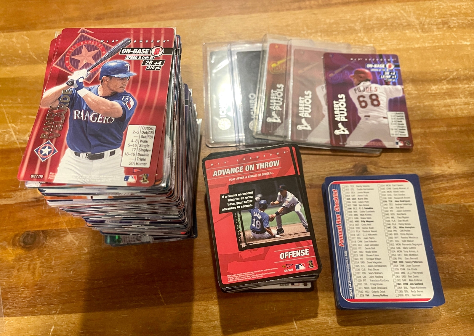 2001 MLB Showdown Pennant Run Baseball Cards 1-175 & FOILS – Complete Your Set