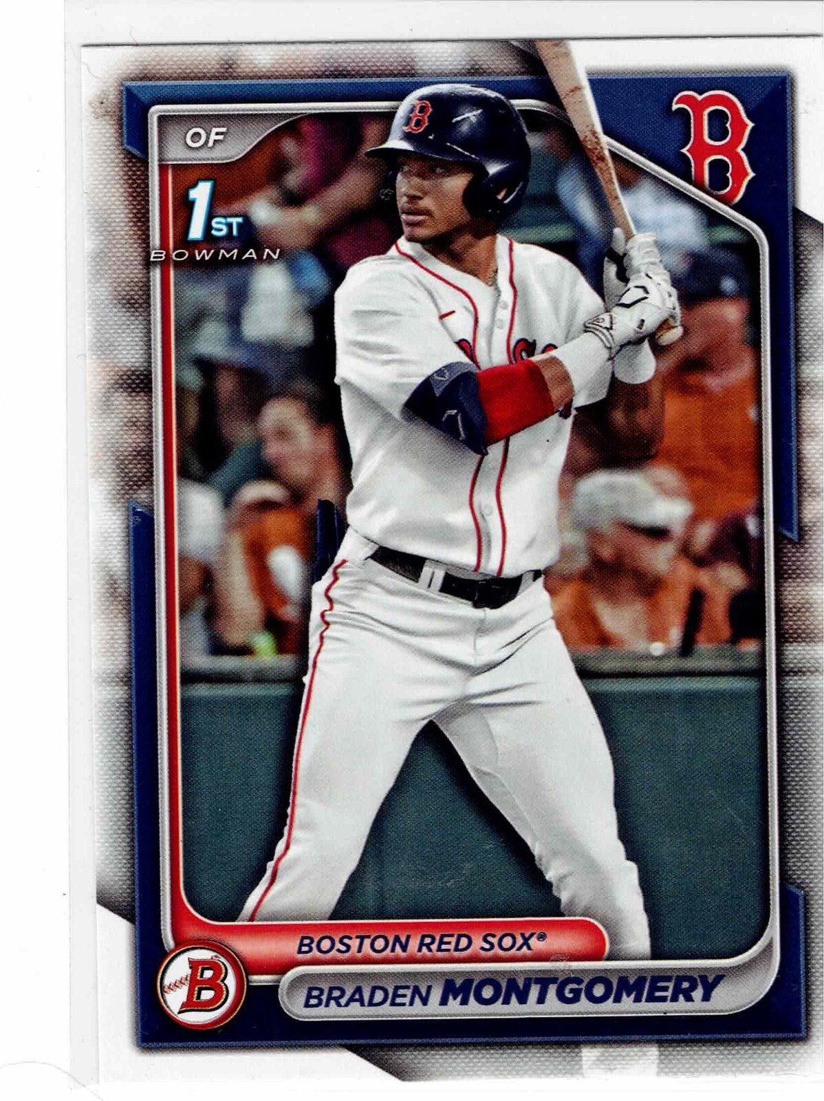 Braden Montgomery Chicago White Sox 2024 Bowman Draft 1st Bowman ****
