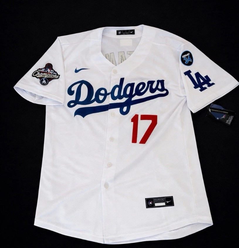 Shohei Ohtani Los Angeles Dodgers MLB Jersey #17 – New With Tags