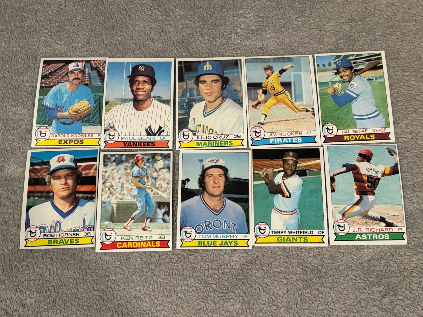 1979 Topps Baseball U-Pick 526-700 VGEX+