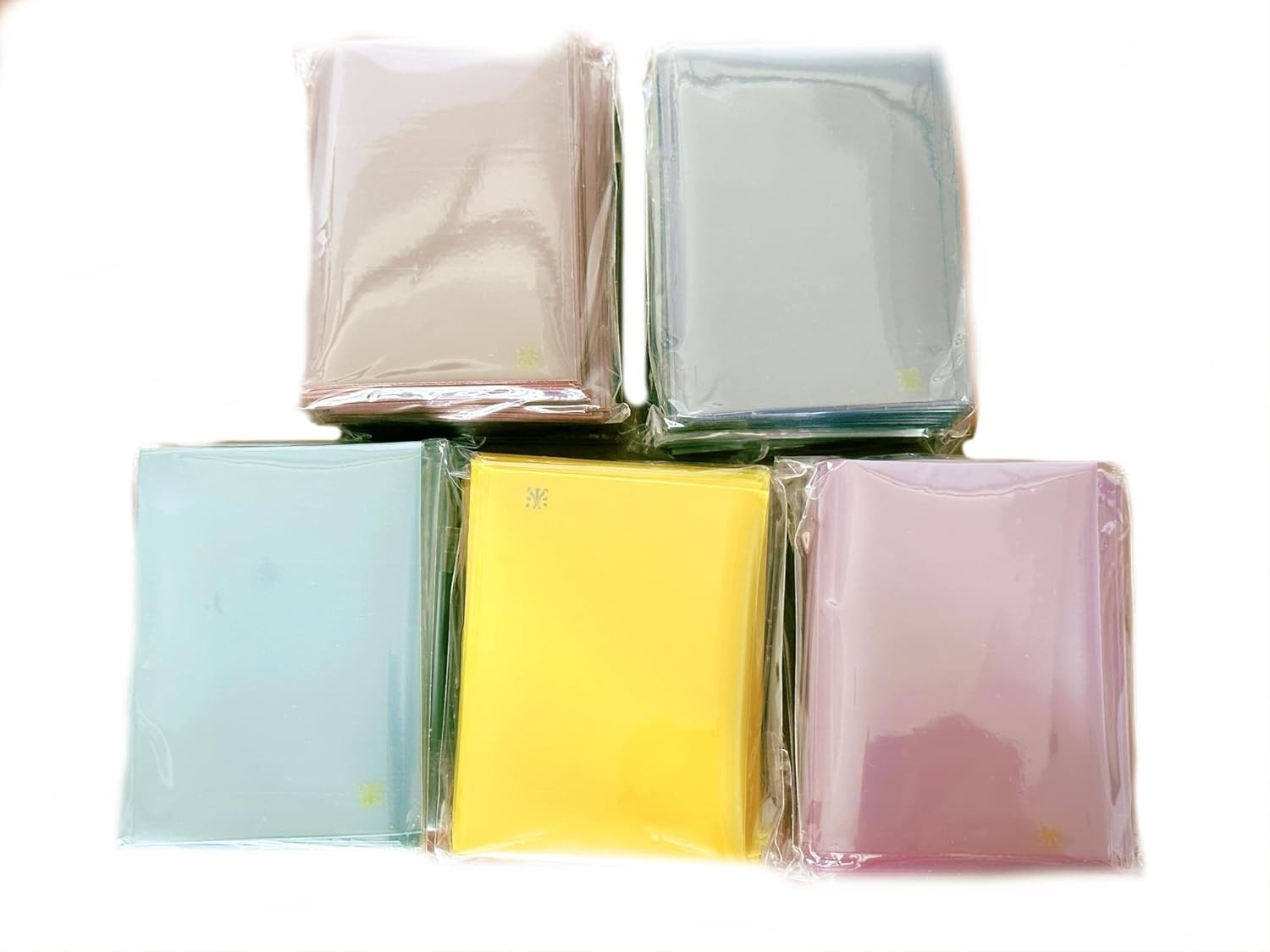 Vibrant 500pcs Card Protector Sleeves – 67mm x 91mm, Acid-Free & Durable