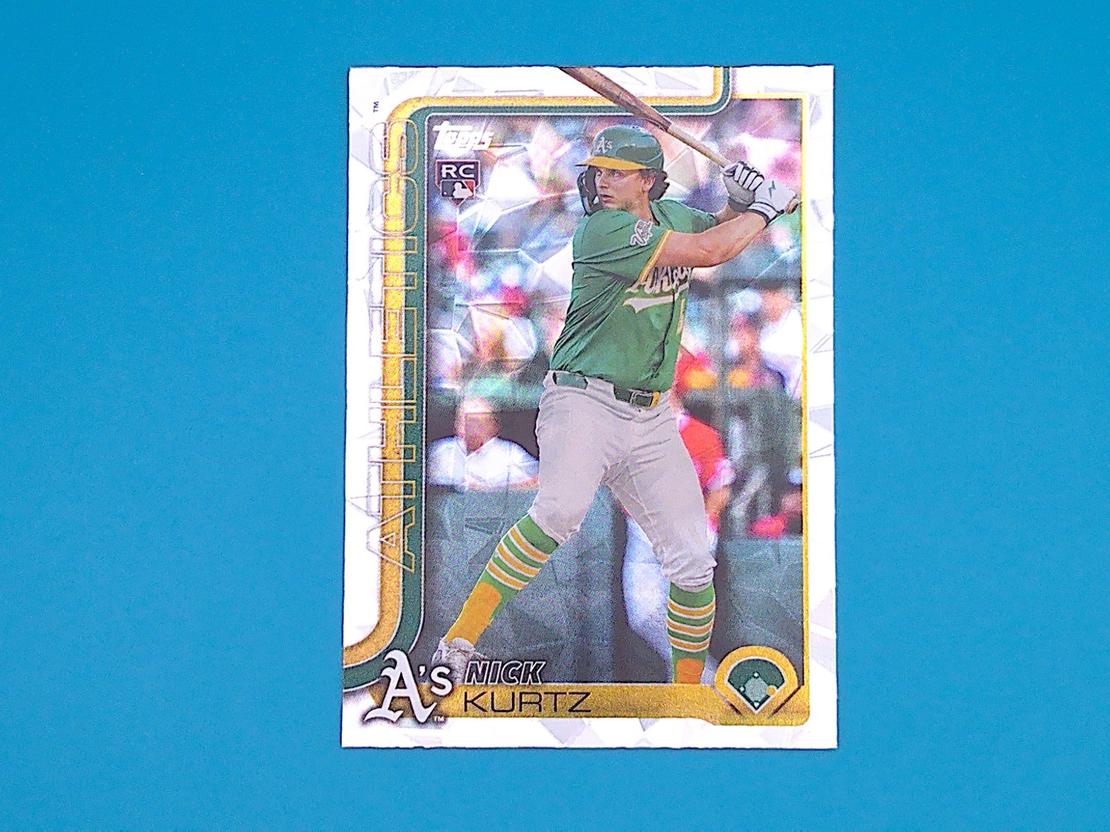 2025 Topps Update Series – Nick Kurtz #US201 Diamante Foil (RC)
