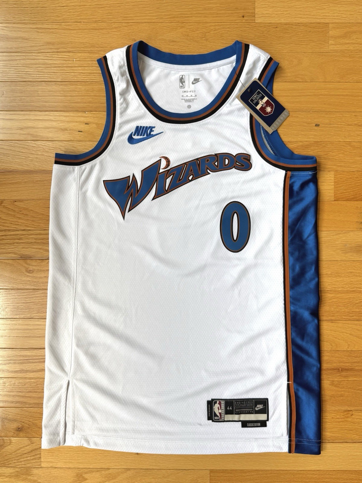Washington Wizards Nike Gilbert Arenas Custom Jersey Size M