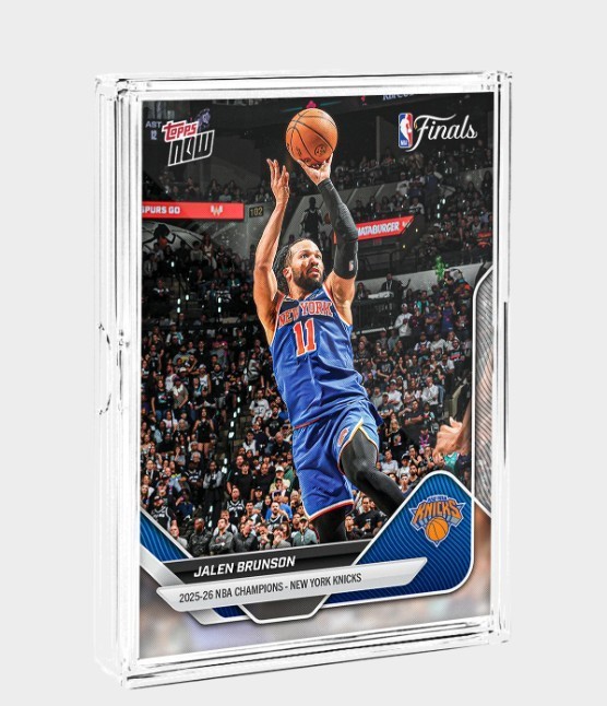 2026 NBA Champions – New York Knicks – NBA Topps NOW 15-Card Team Set – Presale