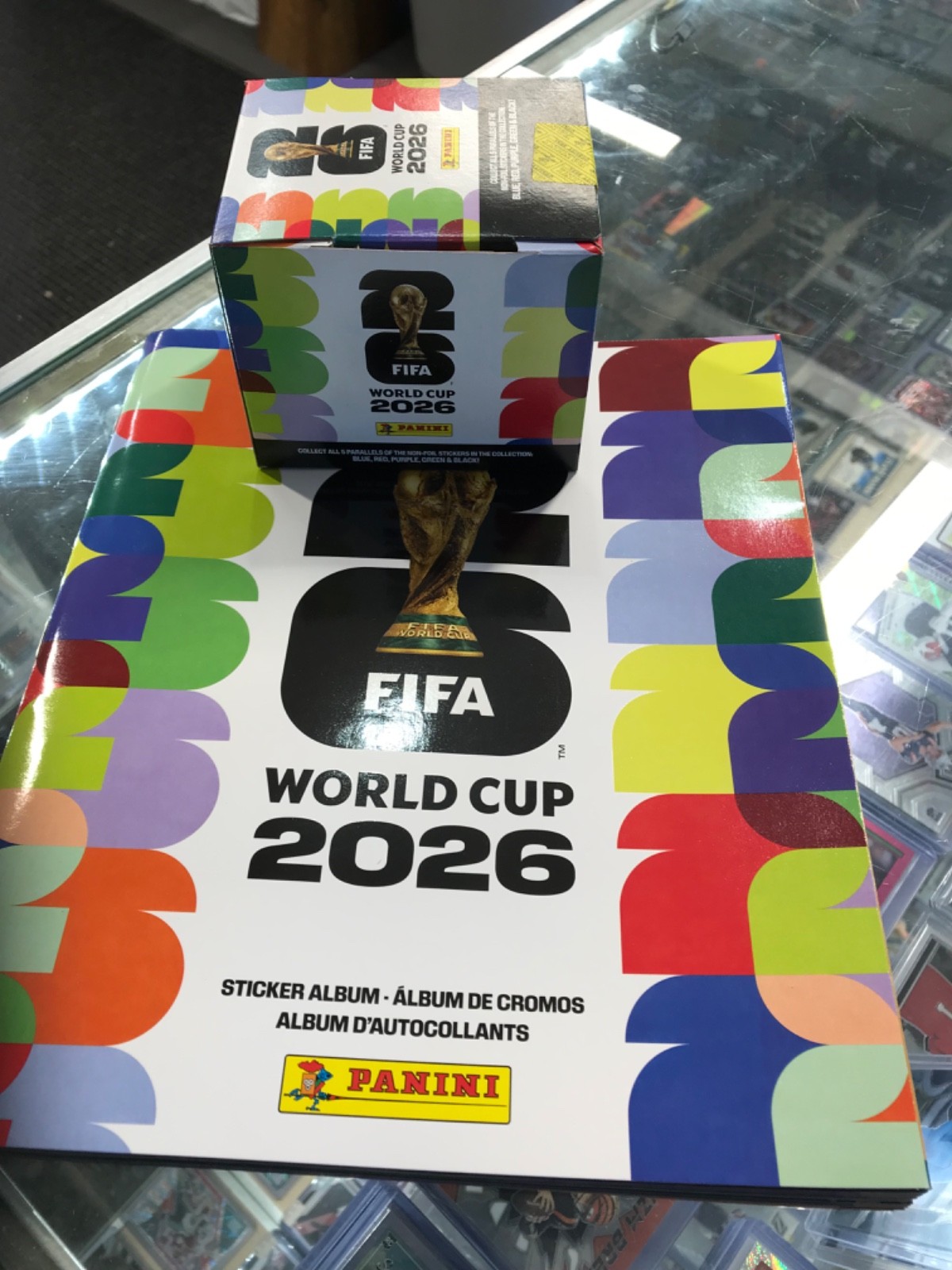 FIFA World Cup 2026 PANINI Stickers – 50 packets + Softcover Album 350 total