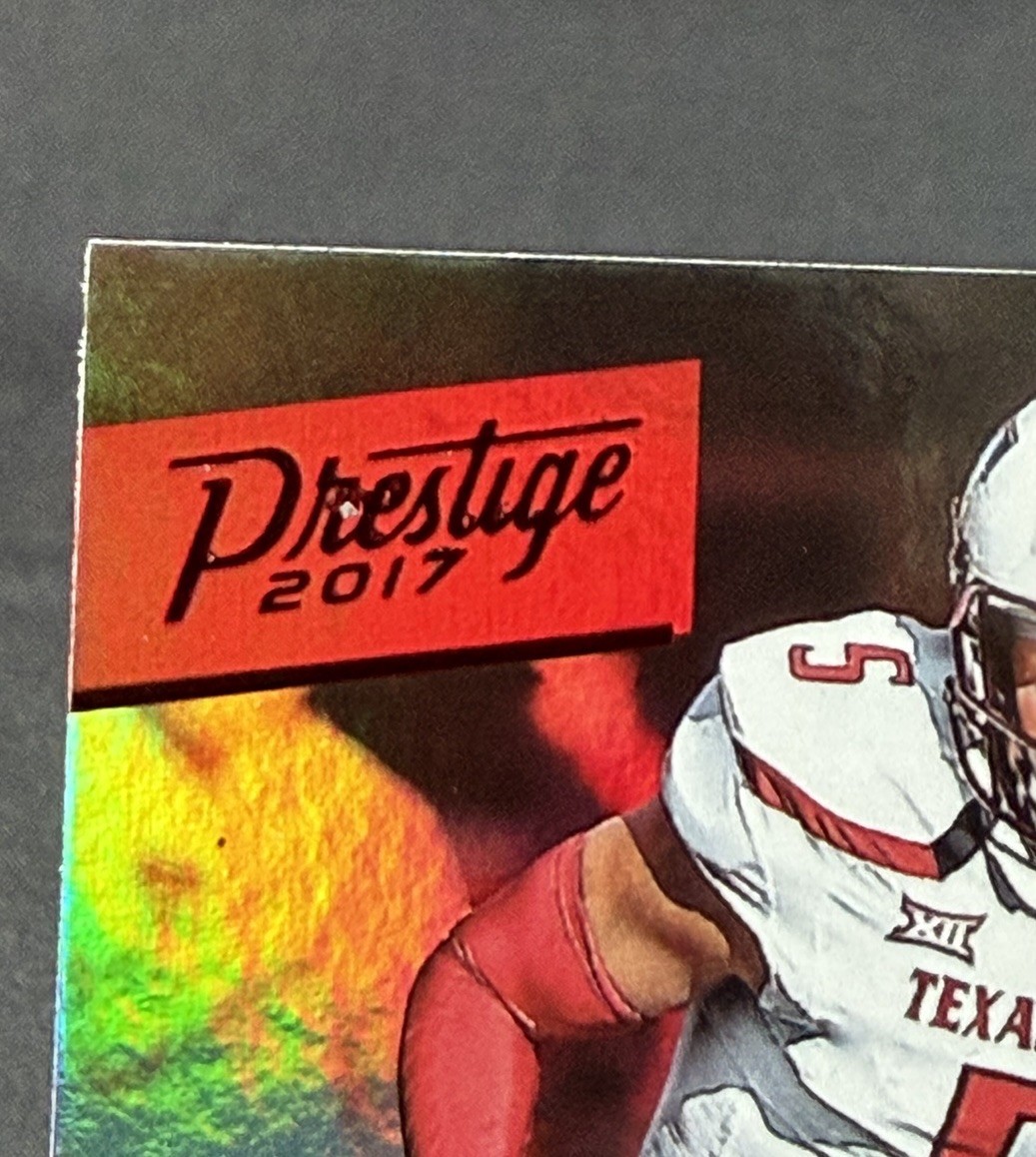2017 Prestige Patrick Mahomes II RC #232 Xtra Points Rookie Kansas City Chiefs