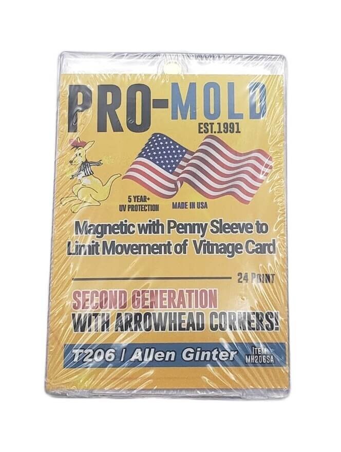 (10-Pack) Pro-Mold Magnetic with Sleeve 2ND GEN – 24pt Tobacco Size Card Holder
