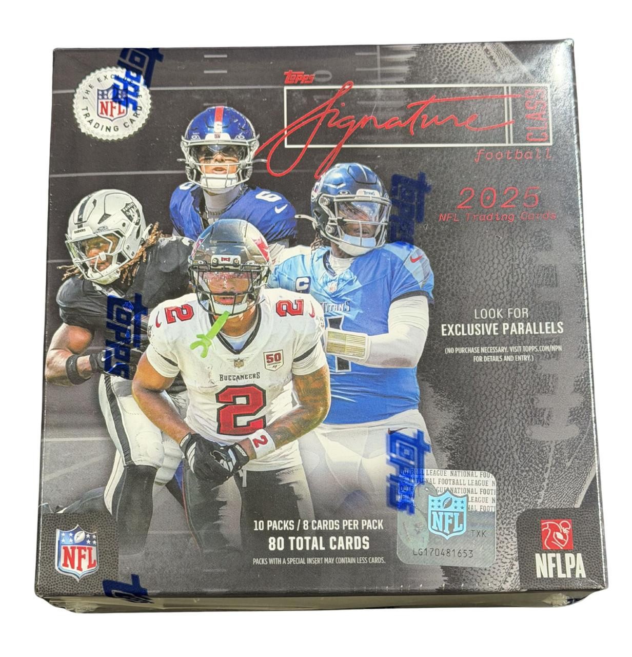 2025 Topps Signature Class Football Mega Box