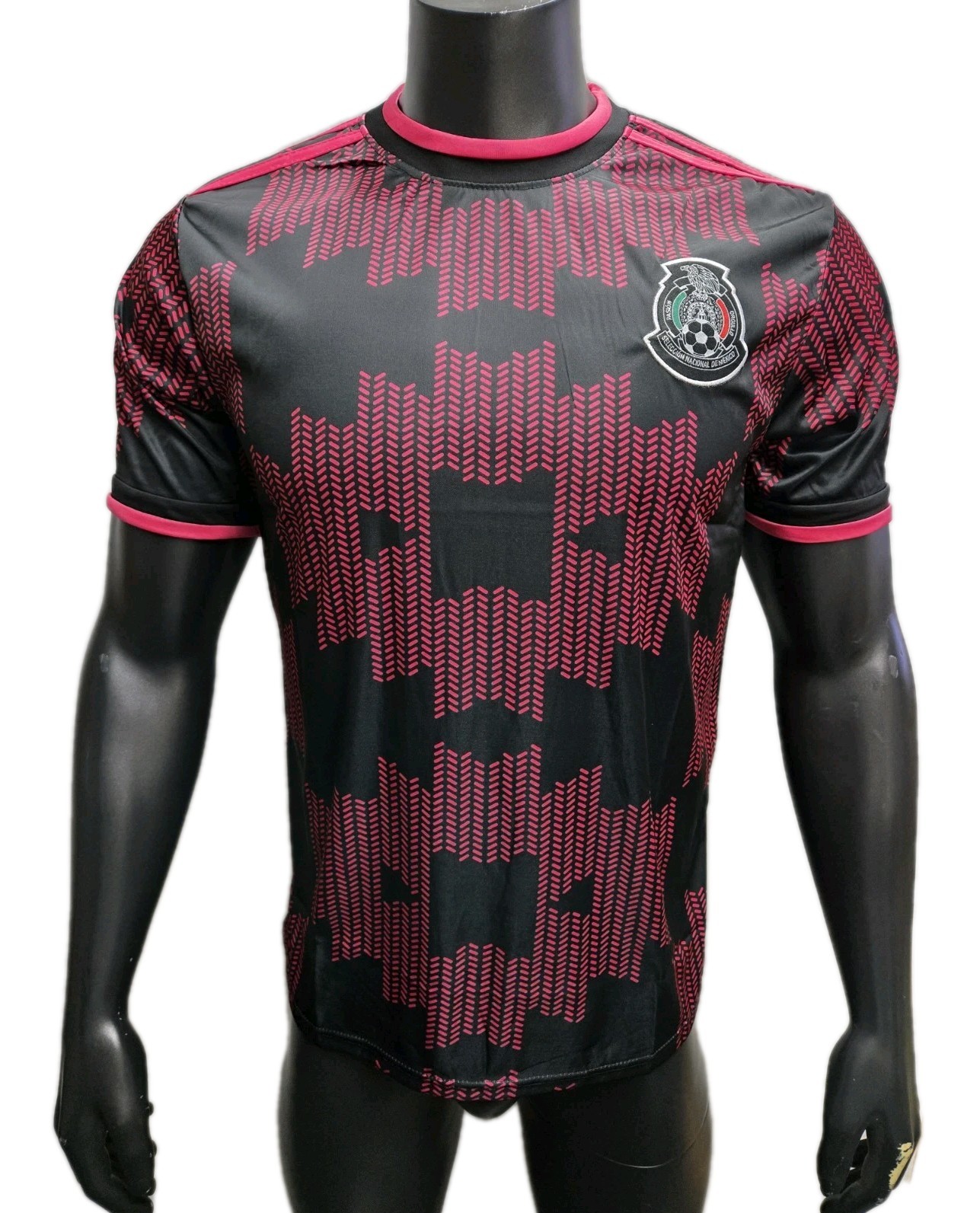 Mexico Away Soccer Jersey Men’s Black Pink Football Shirt New With Tags Cup 2026