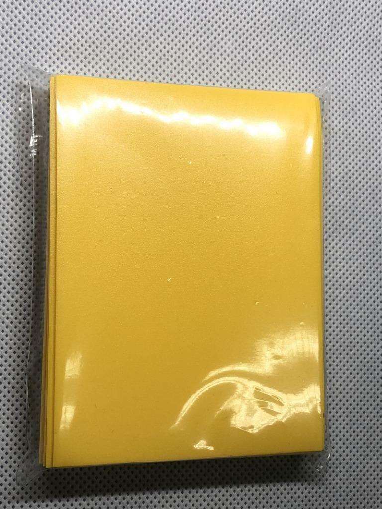 100 Glossy Yellow Lenayuyu Protector CCG MTG Pokemon Gaming Card Sleeves 66x91mm