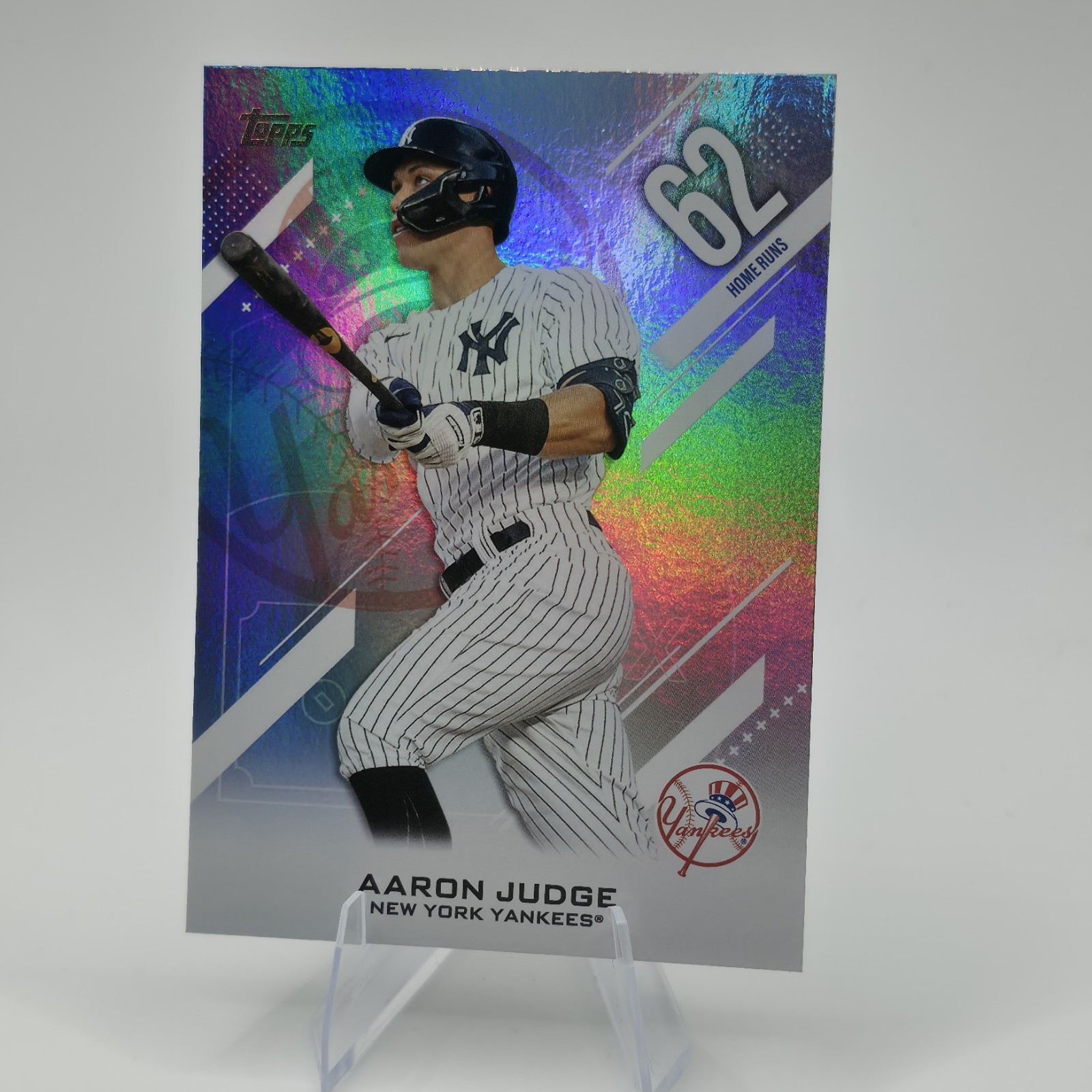2026 Topps Series Two Aaron Judge Crooked Numbers Foilboard #CN-1