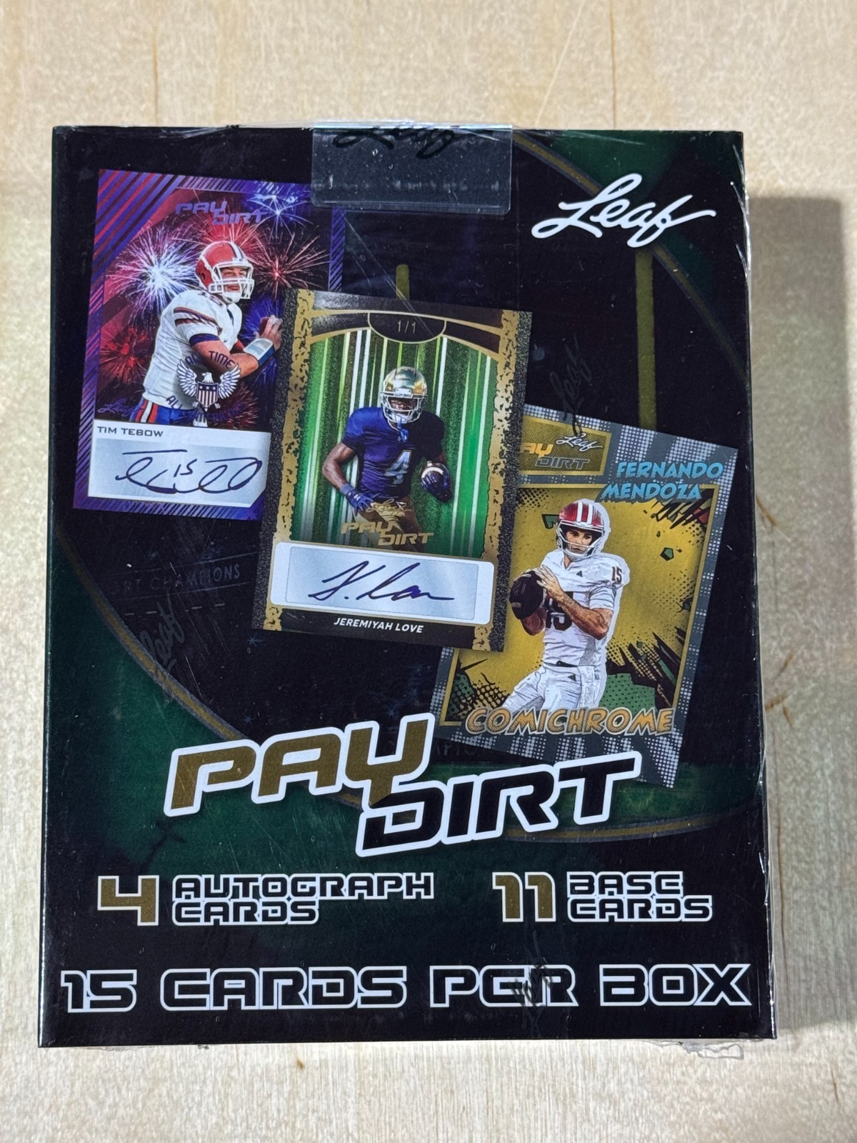 2026 Leaf Pay Dirt Football Sealed Hobby Box FREE SHIPPING