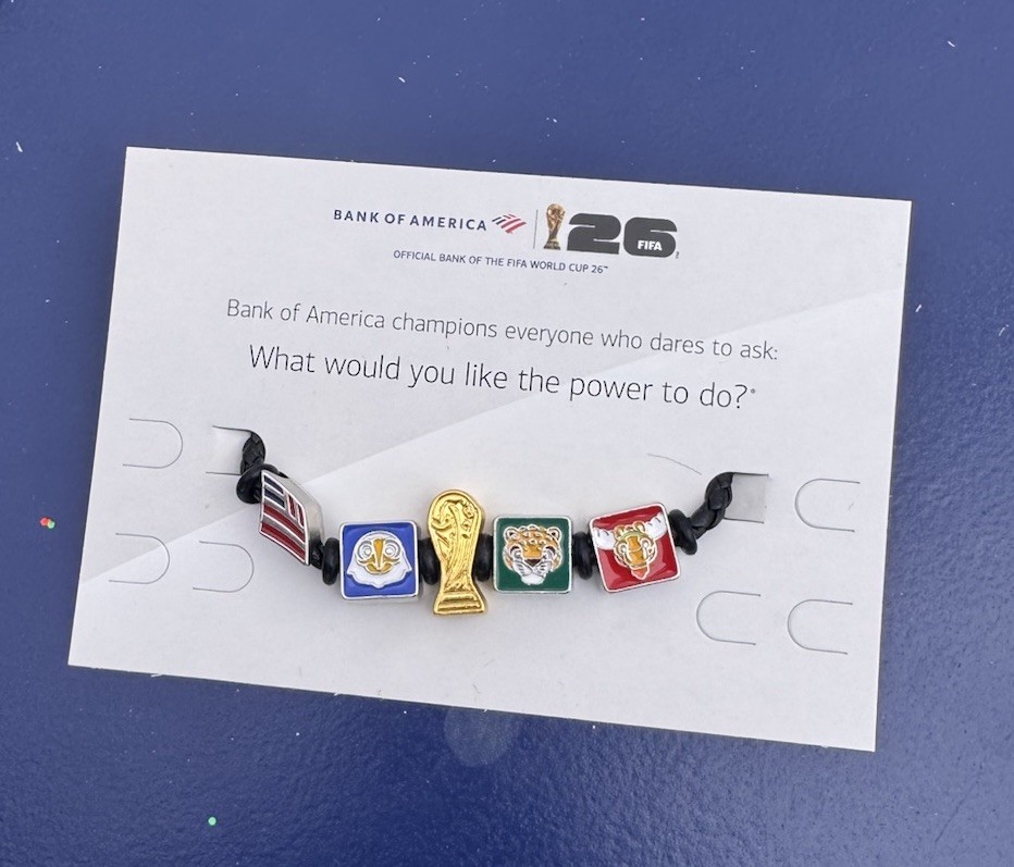 FIFA 2026 World Cup Fan Fest North Americas Mascot’s Charm Bracelet-Multicolor