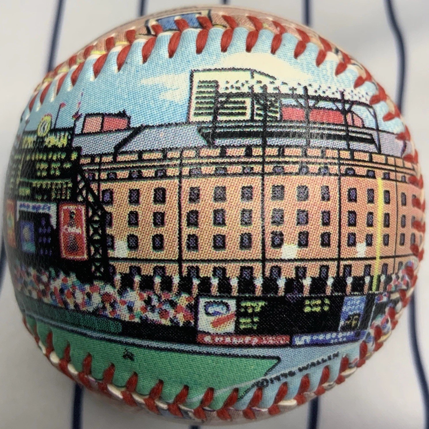 Unforgettaball 1997 Camden Yards Baltimore Orioles souvenir baseball ball