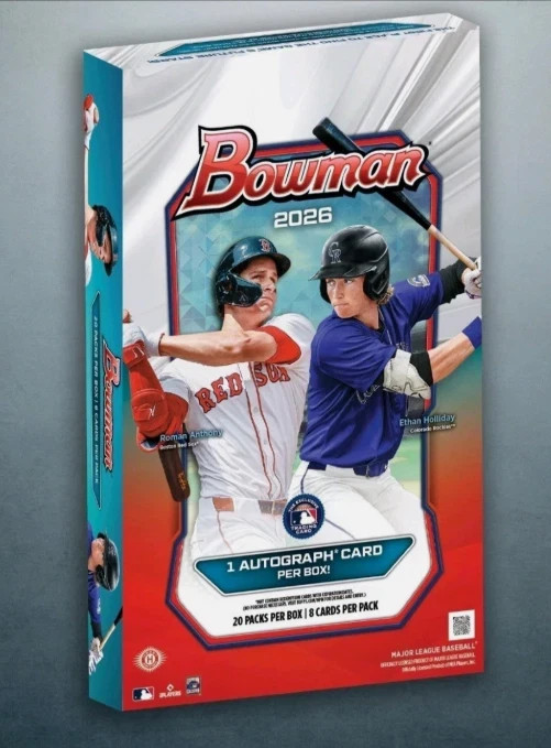 2026 Bowman *YOU PICK* Base Chrome Prospects w/ 1st #BCP 1-150 *BUY 2+ & SAVE*