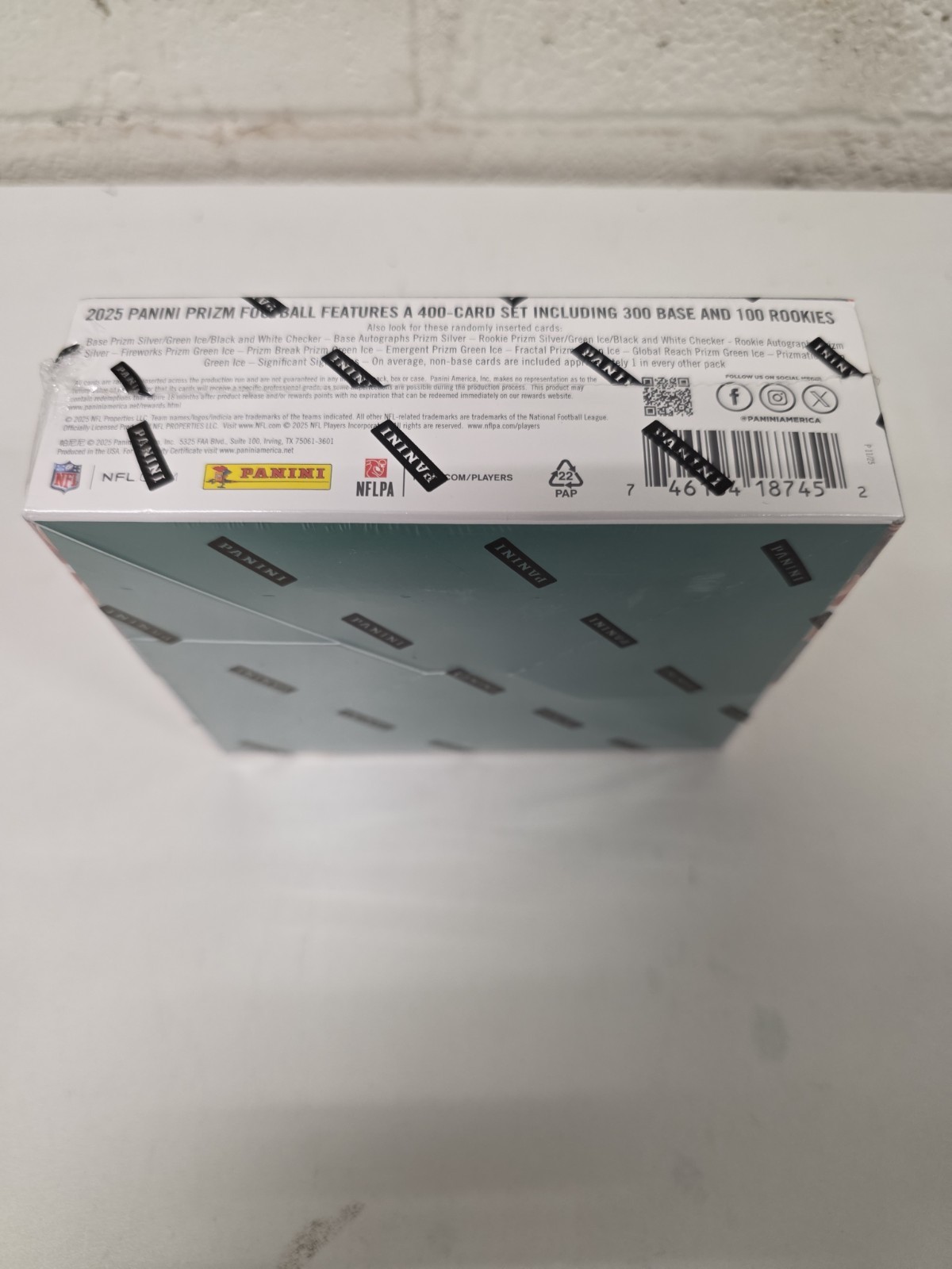 Factory Sealed Retail Box 2025 Panini Prizm NFL Football Cards FAST SHIP