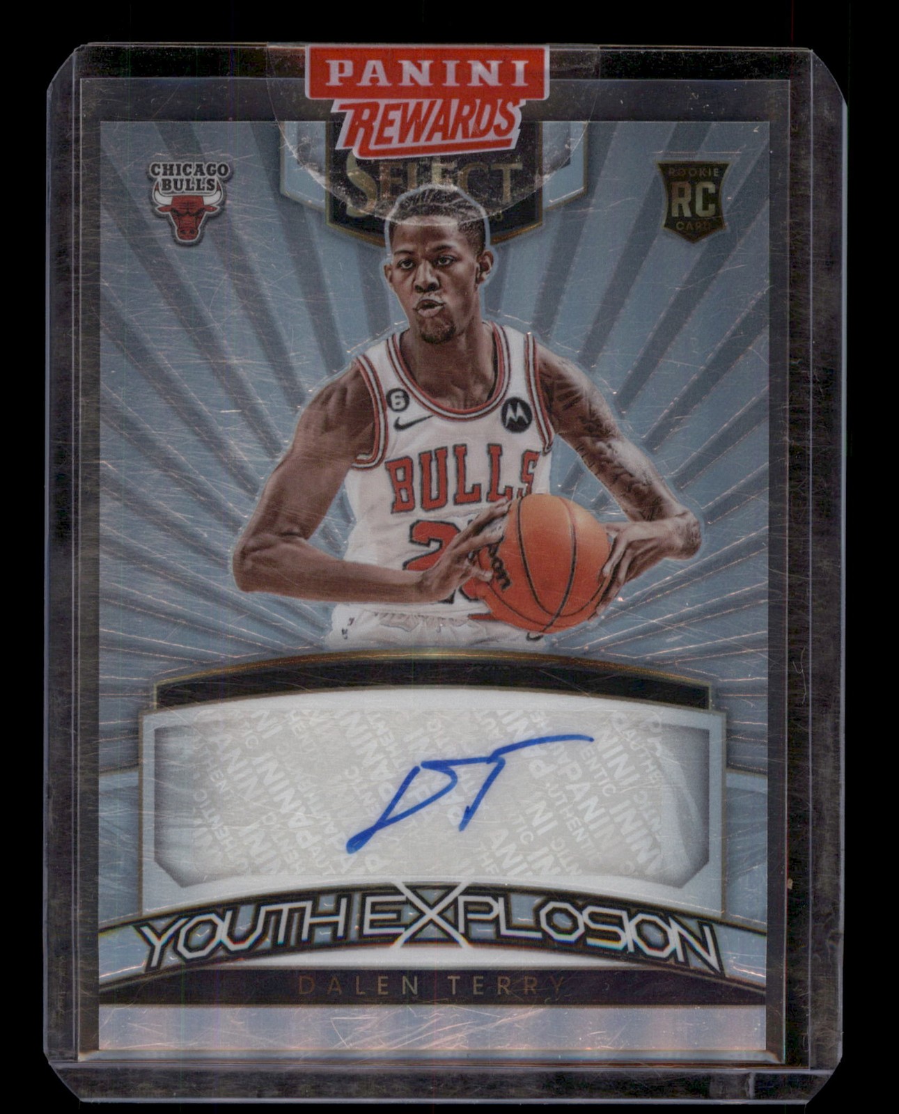 2022-23 Panini Select #YES-DLT Dalen Terry Youth Explosion Signatures