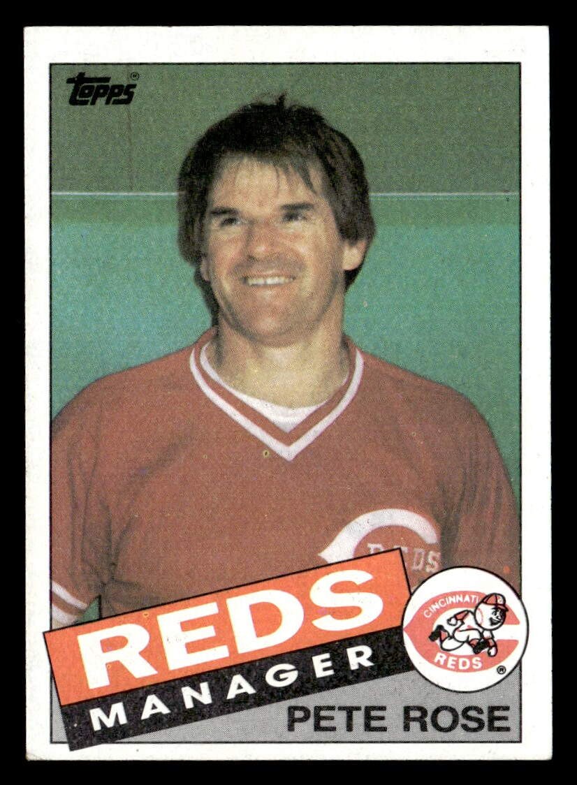 1985 Topps #547 Pete Rose