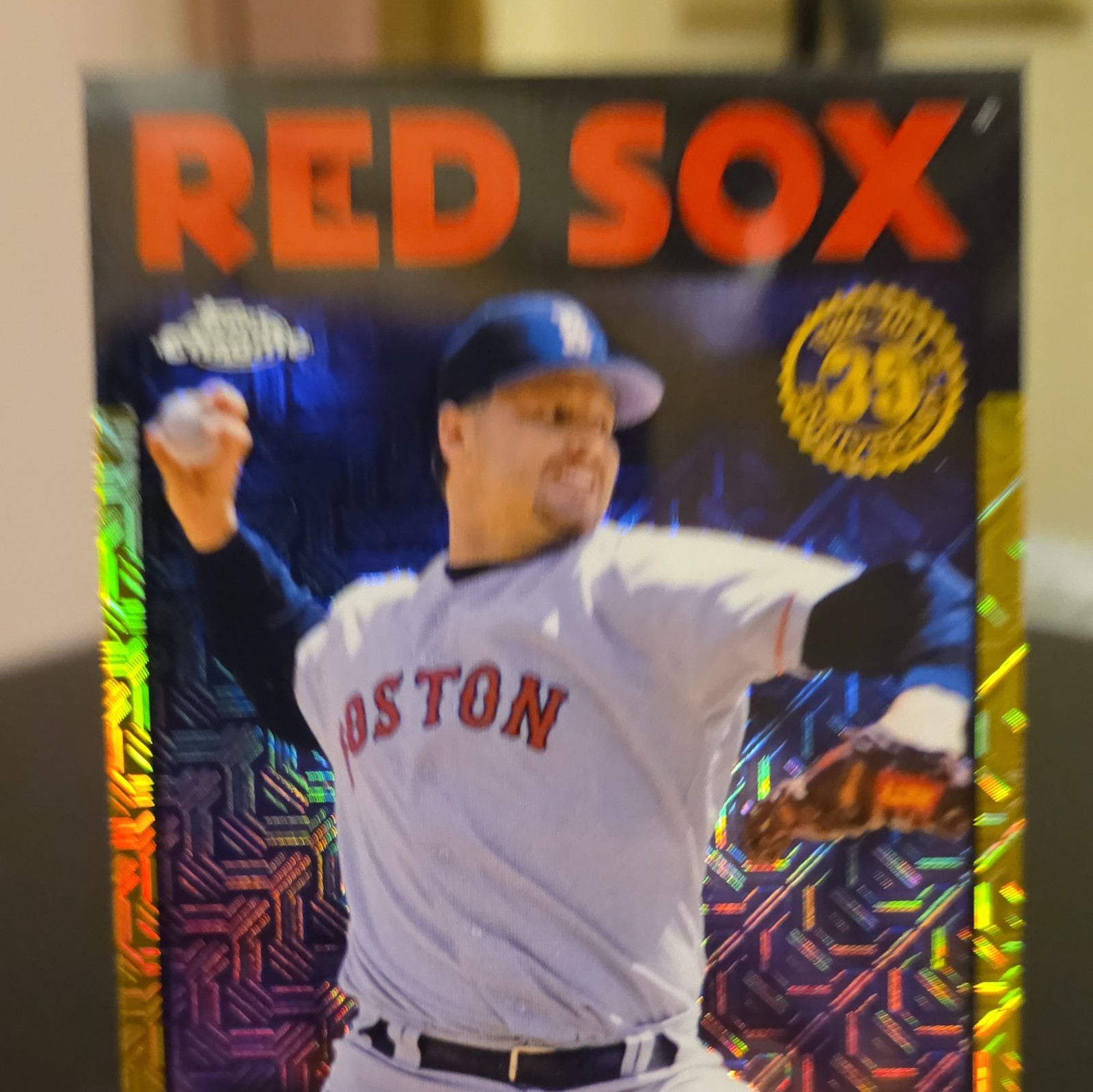 Topps 2021 Silver Pack 1986 Chrome Roger Clemens Red Sox Gold /50 #86BC-40