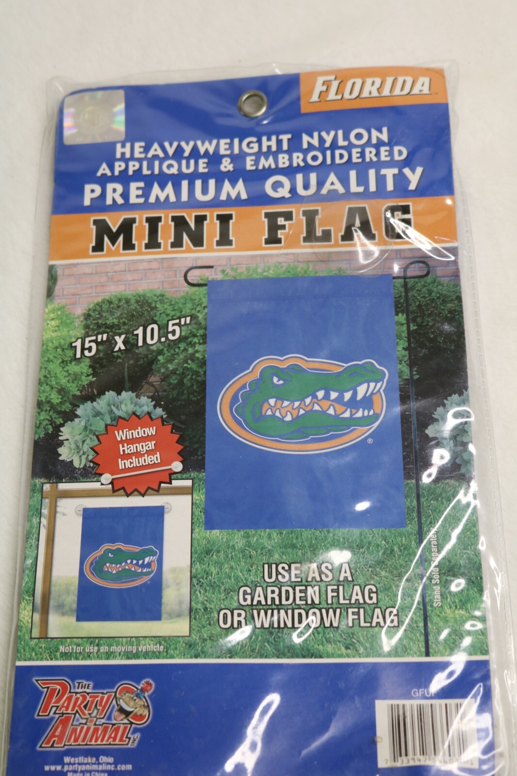 FLORIDA GATORS NCAA PREMIUM MINI GARDEN FLAG 15 X 10.5 New In Package LOOK