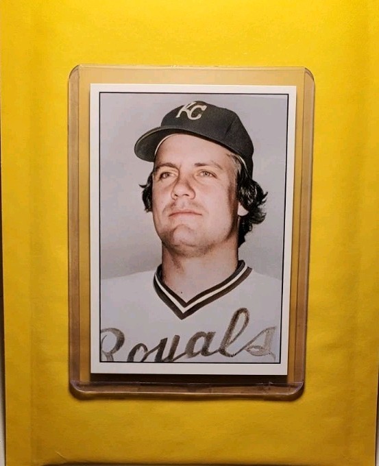 Broders 1974 Debut Rookie Kansas City Royals GEORGE BRETT