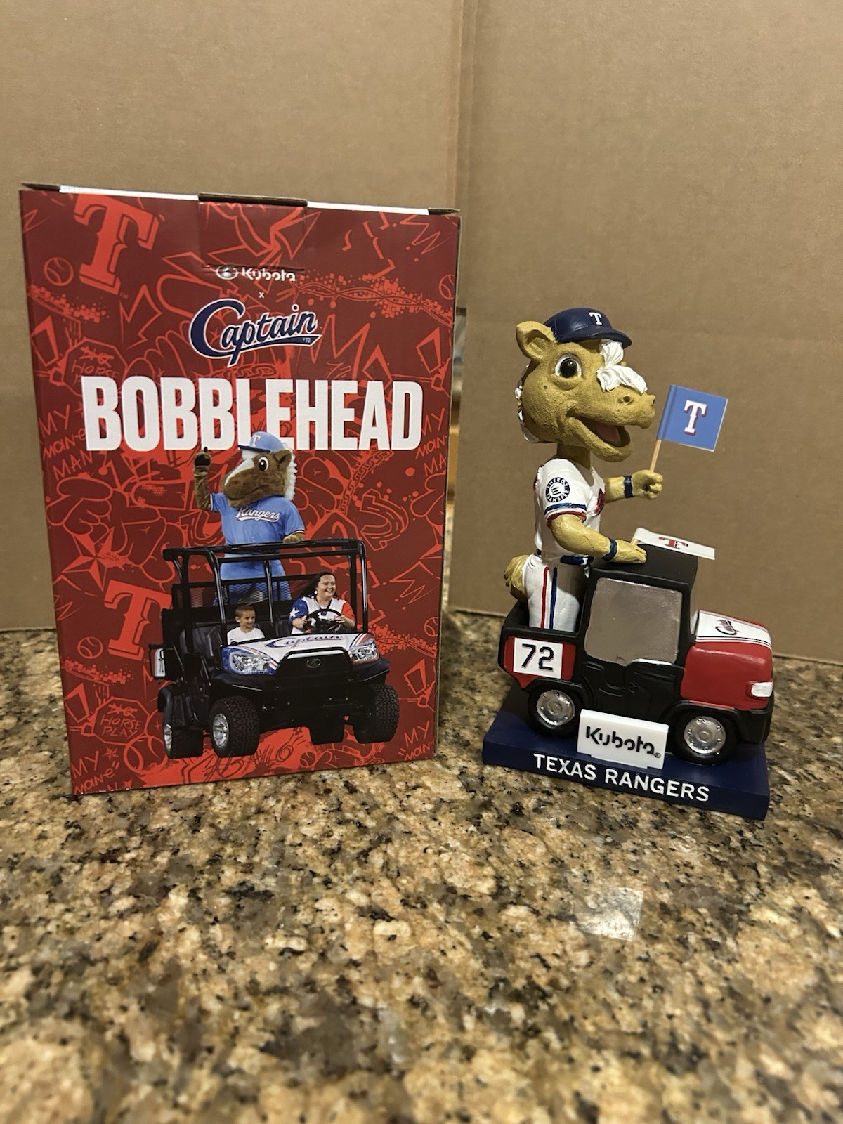 Texas Rangers Captain’s Kubota Bobblehead 5/11/26 SGA