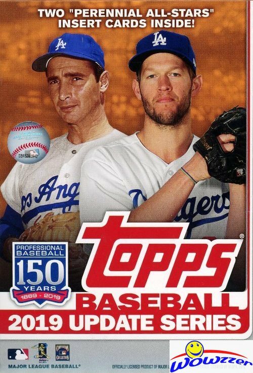 2019 Topps UPDATE Baseball EXCLUSIVE Hanger CASE-8 Factory Sealed Boxes-536 Card