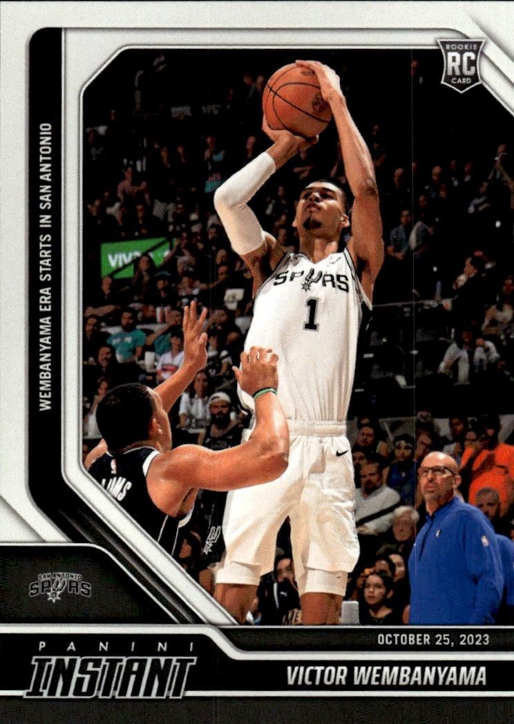 2023-24 Panini Instant #5 Victor Wembanyama ROOKIE CARD /44142