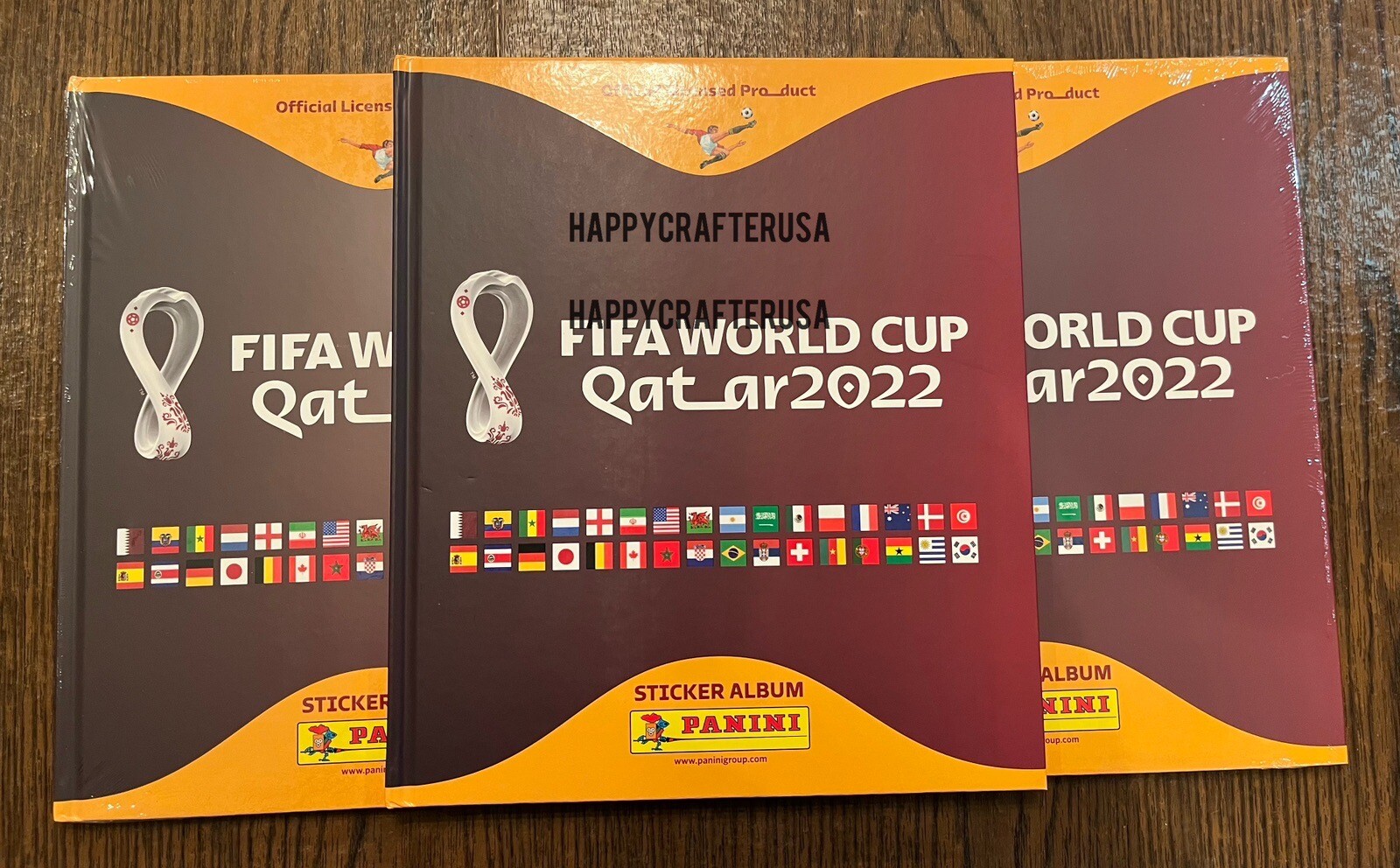 Panini World Cup 2022 Qatar – Hardcover Album Version for 638 Stickers RARE!