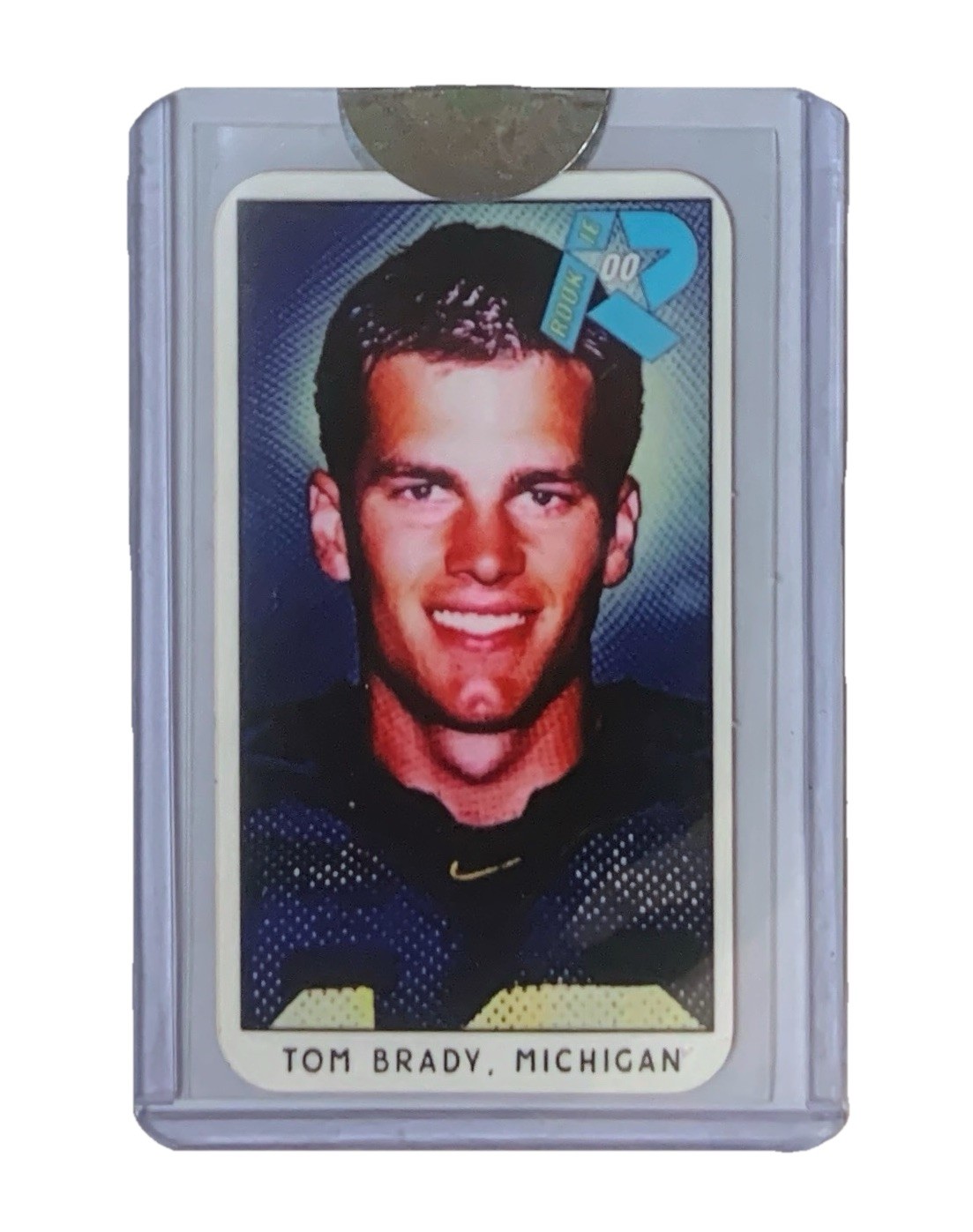Tom Brady RC Rookie 2000 TOBACCO CARD MICHIGAN WOLVERINES Sealed