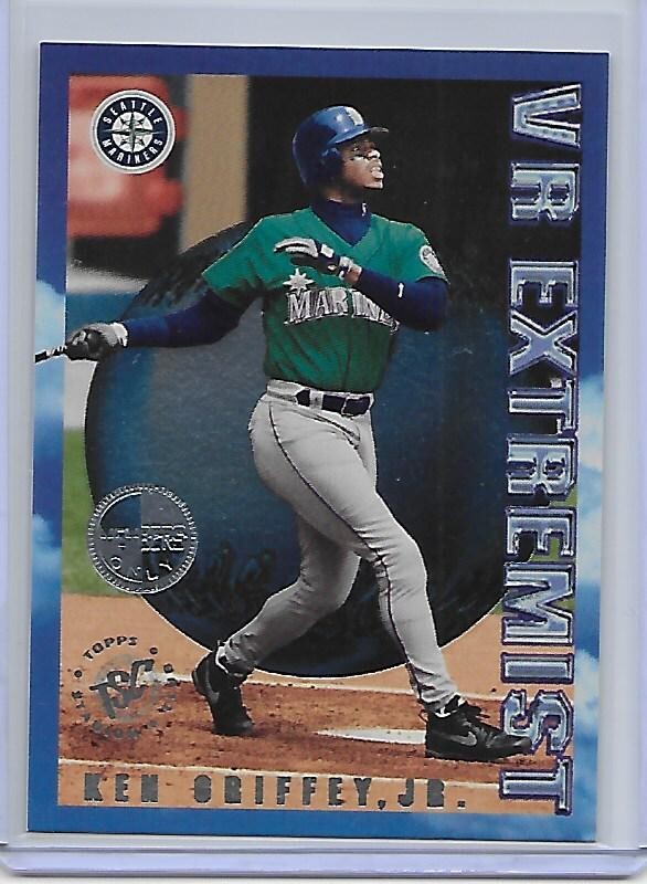 1995 Stadium Club Members Only VR Extremist KEN GRIFFEY JR SEATTLE MARINERS