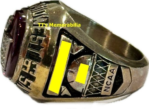 1993 CINCINNATI BEARCATS NCAA BASKETBALL MIDWEST CHAMPIONS CHAMPIONSHIP RING