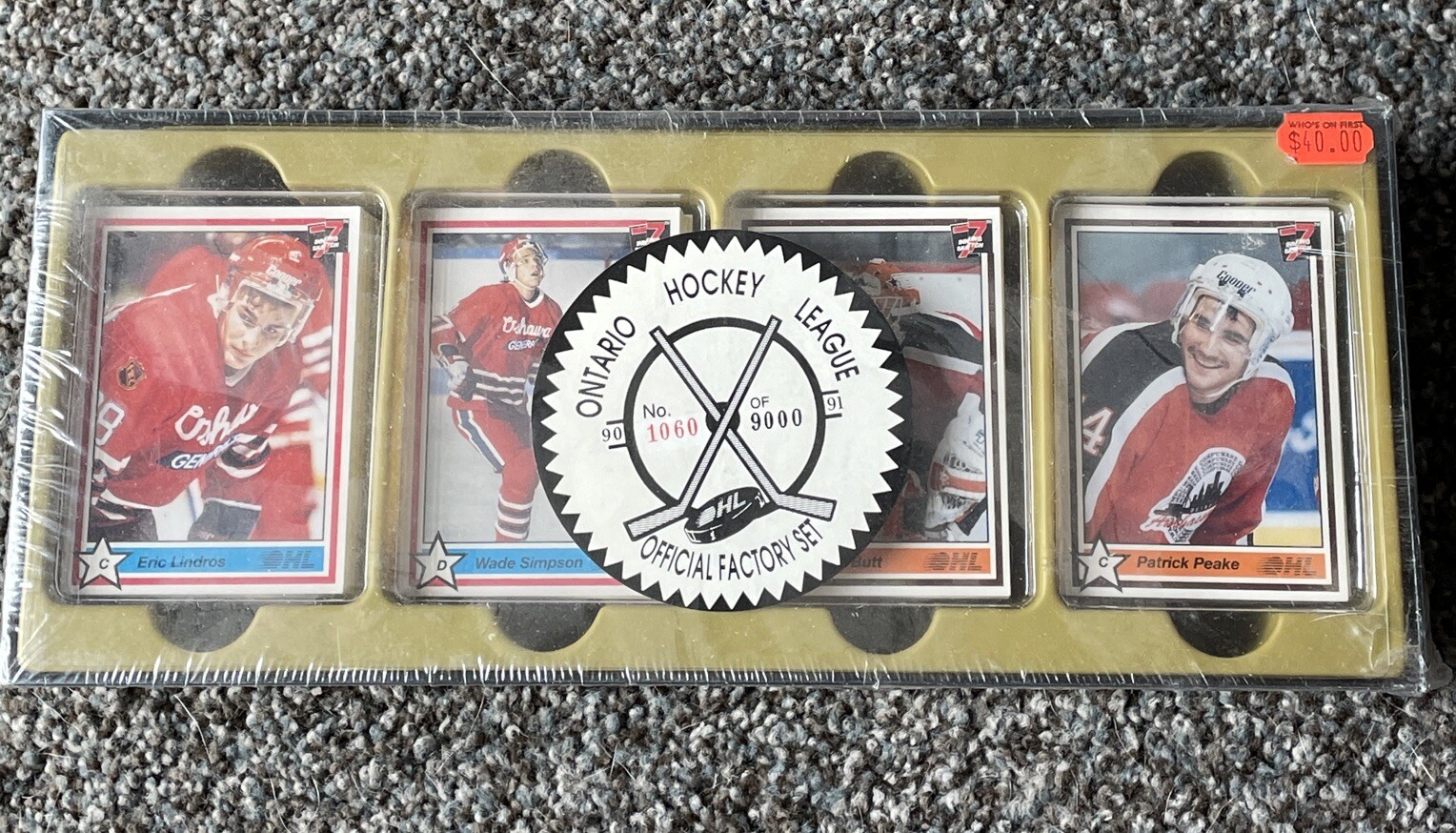 Ontario Hockey League 1990-91 Factory Sealed 1060 of 9000 New