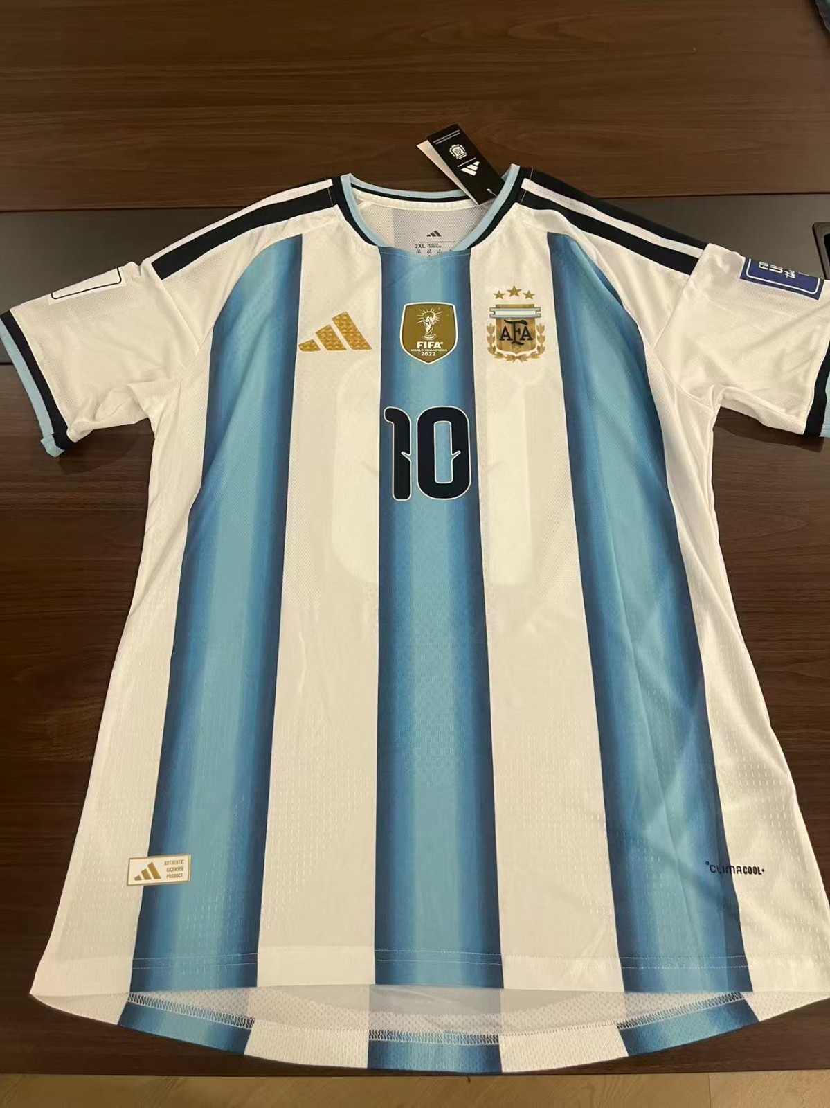 2026 Argentina HOME Player Jersey — Match-Fit, Breathable, L–XXXL