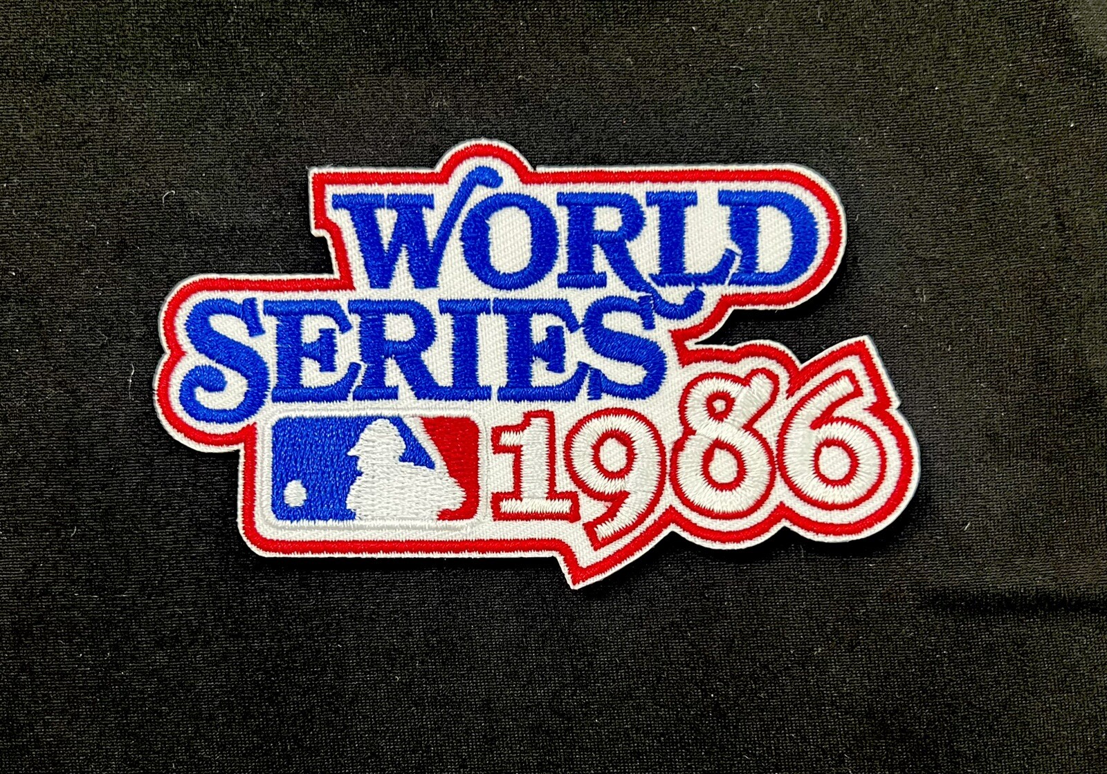 1986 New York Mets vs Red Sox World Series WS Patch Official 4in. Sew On Iron