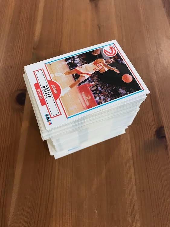 1990-91 Fleer NBA Basketball Complete Set Of Cards 1-198 Michael Jordan VINTAGE